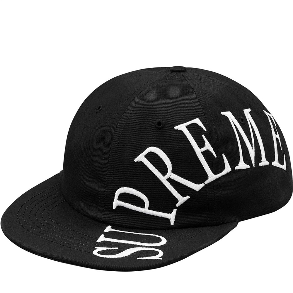 supreme 6 panel hat